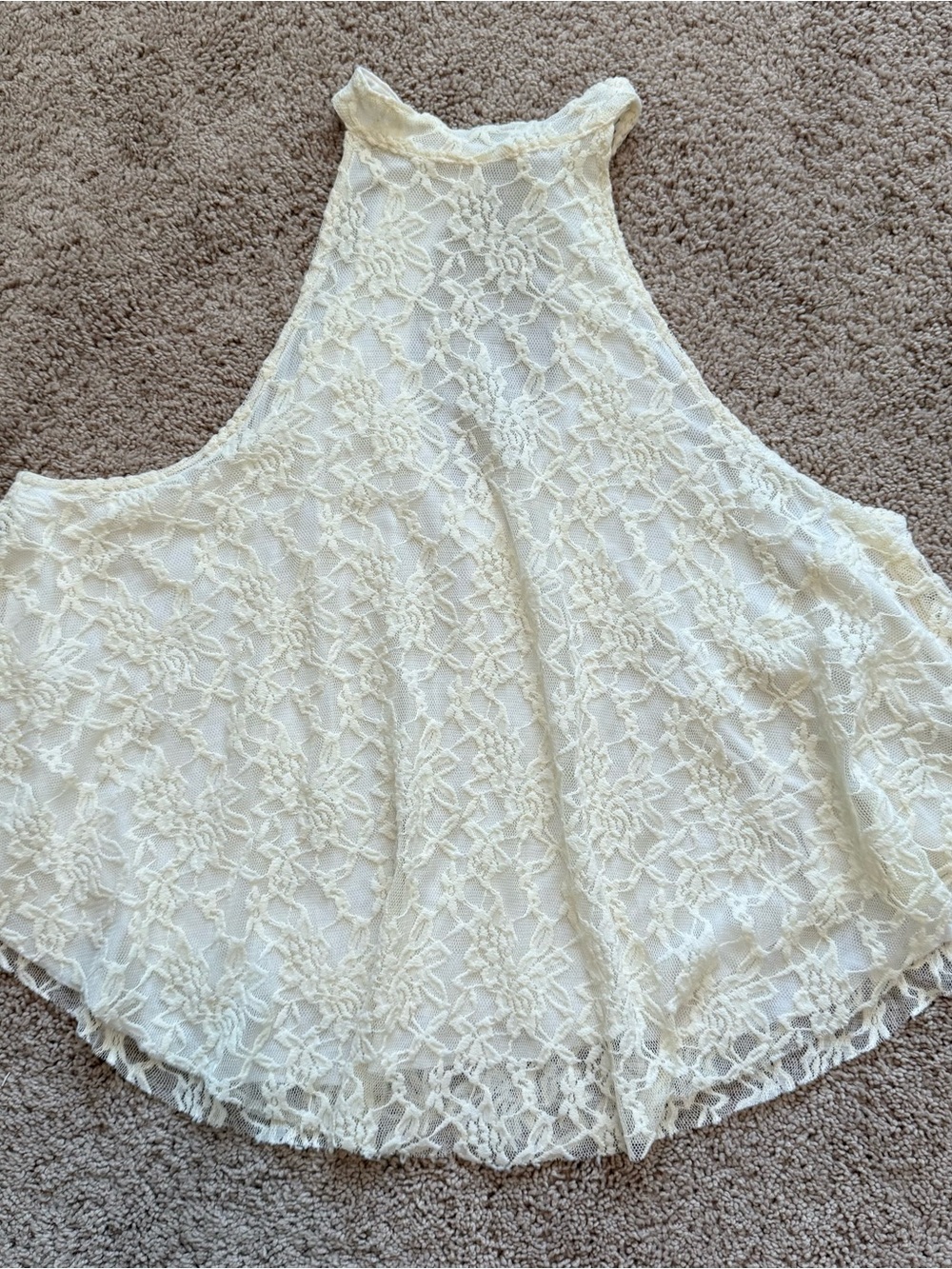 Kimchi Blue Cream Lace Bralette